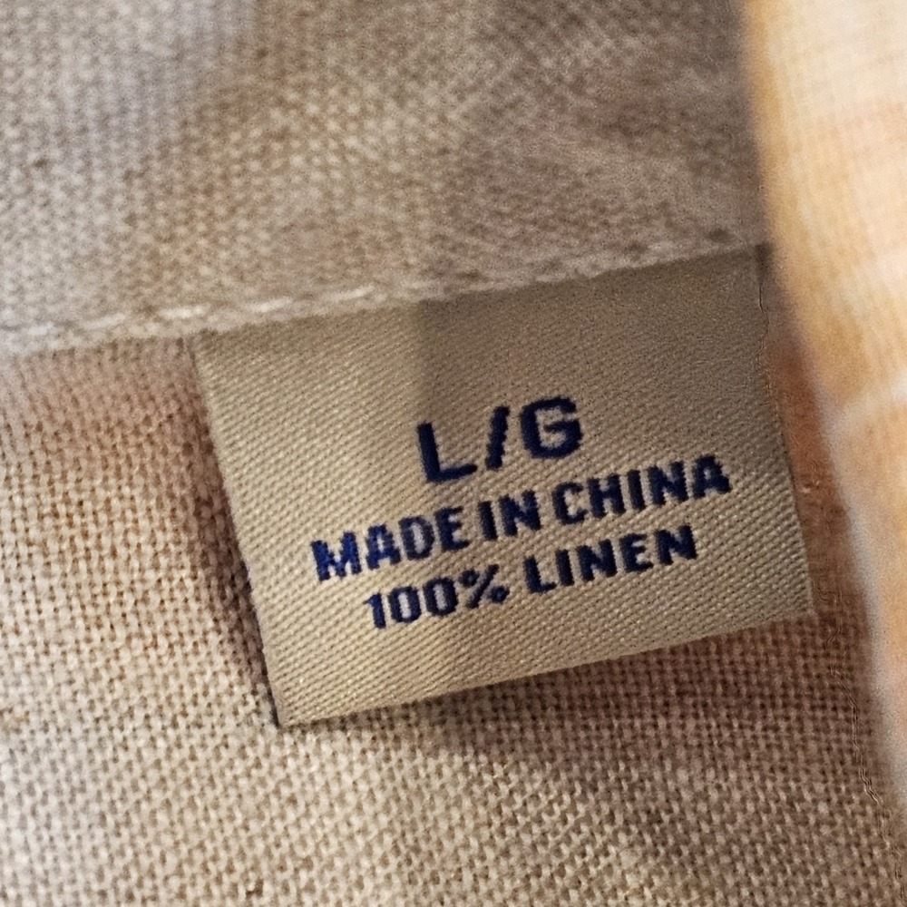 Tommy Bahama  Tommy Bahama Sunset Striped Breezer Long-Sleeve Linen Shirt Relax - Picture 7 of 15